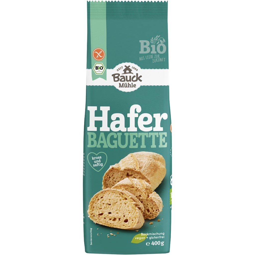 Mix pentru bagheta din ovaz fara gluten, eco - BauckHof