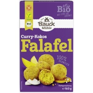 Mix pentru falafel curry si cocos fara gluten, eco - BauckHof