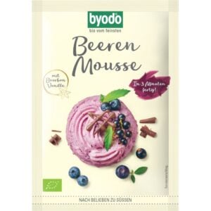 Mix pentru mousse cu fructe de padure fara gluten, eco - Byodo