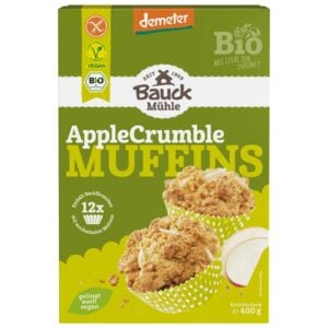 Mix pentru muffins cu mere fara gluten, eco - BauckHof
