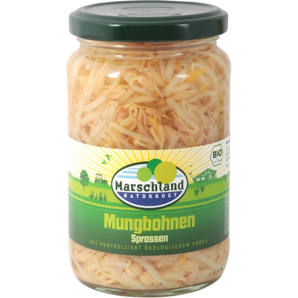 Muguri de fasole mung la borcan, eco - Marschland