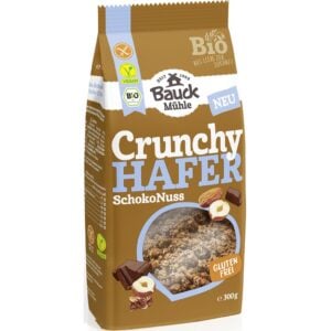 Musli  crocant cu ciocolata si nuca fara gluten, eco - BauckHof