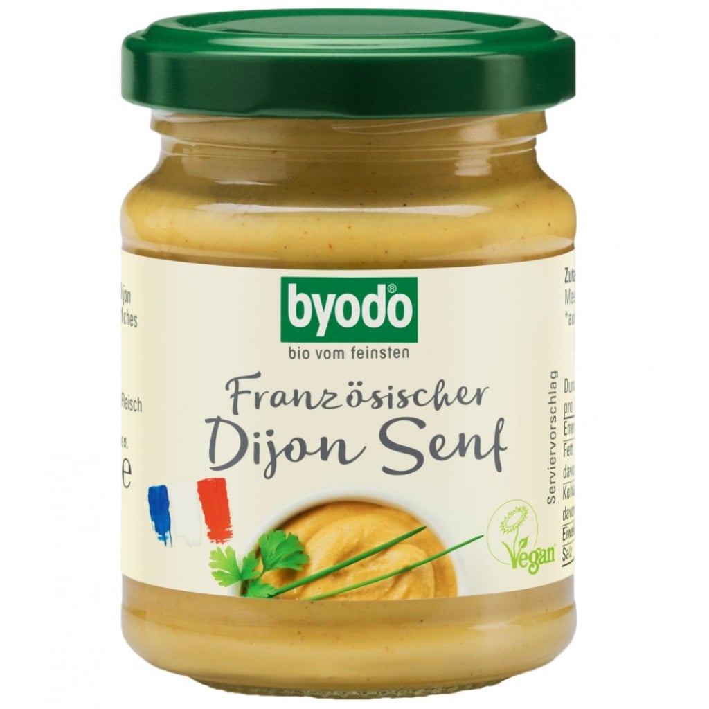 Mustar Dijon fara gluten, eco - Byodo
