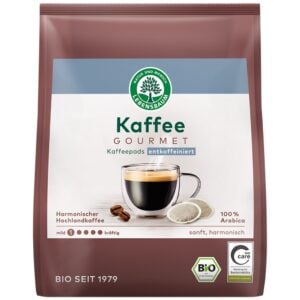 Paduri de cafea cremoasa decofeinizata 18x7g, eco - Lebensbaum