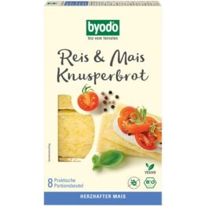 Paine crocanta cu orez si porumb fara gluten, eco - Byodo