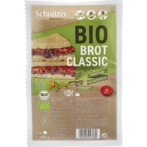 Paine toast clasica fara gluten 2x6 felii, eco - Schnitzer