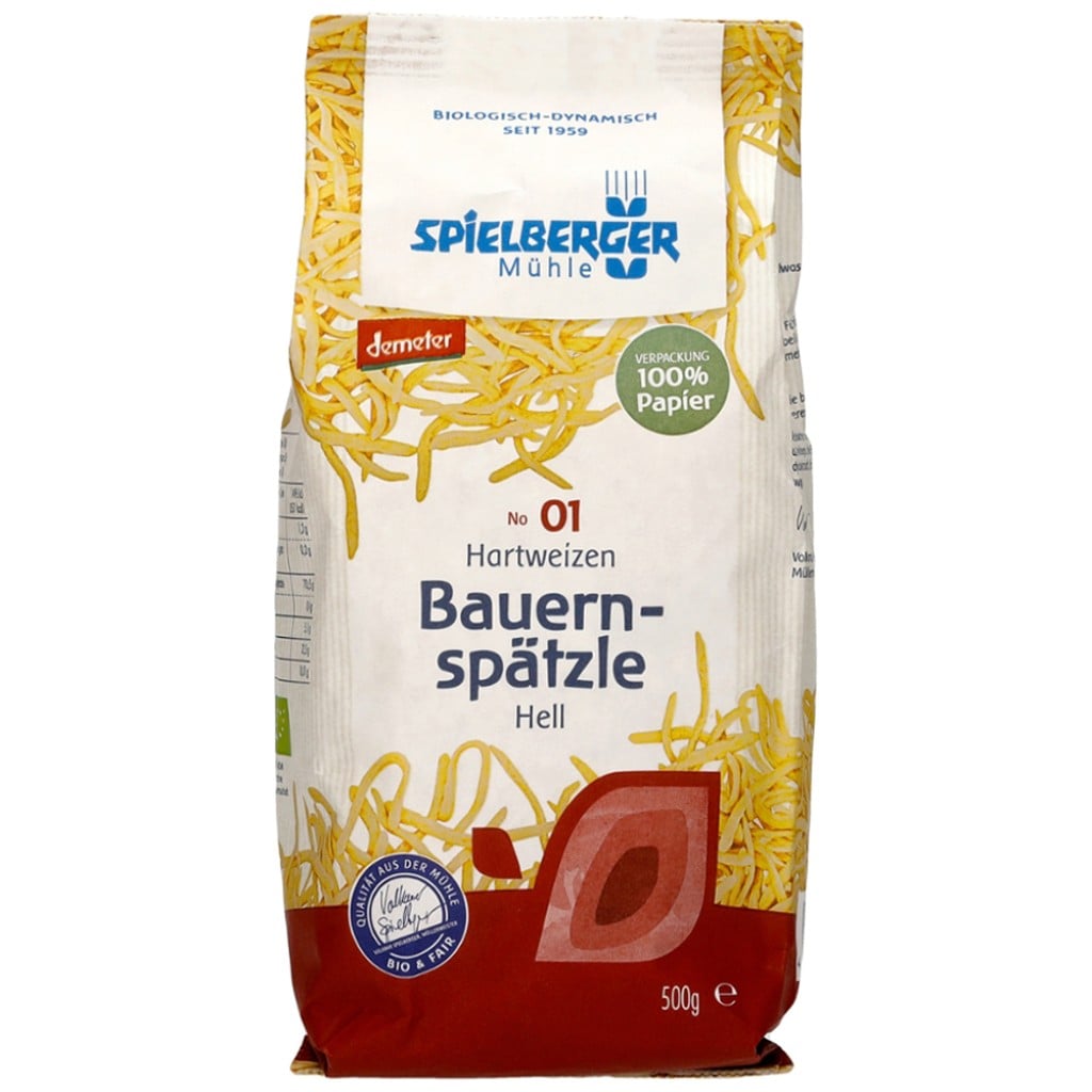 Paste bavareze Spaetzle Demeter, eco - Spielberger