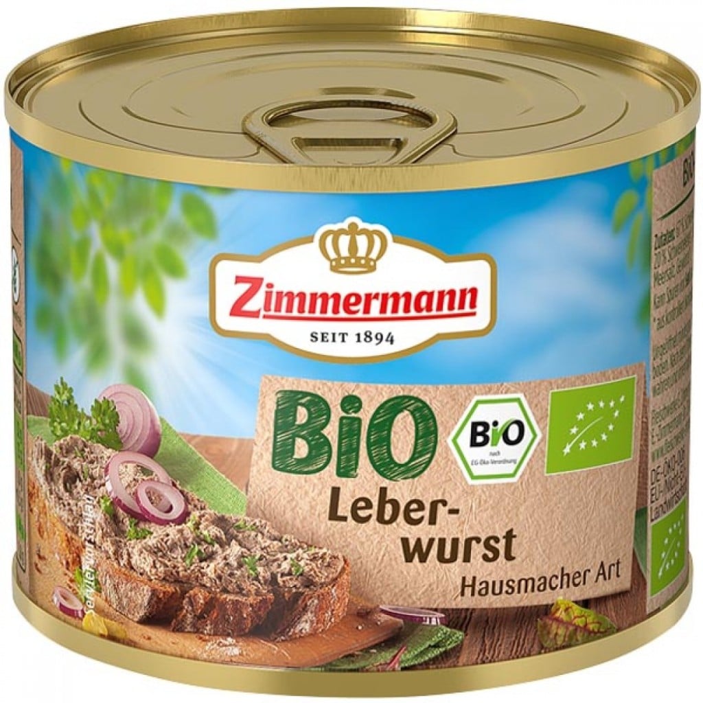 Pate de ficat fara gluten, eco - Zimmermann