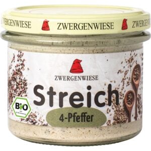Pate vegetal cu 4 tipuri de piper fara gluten, eco - Zwergenwiese