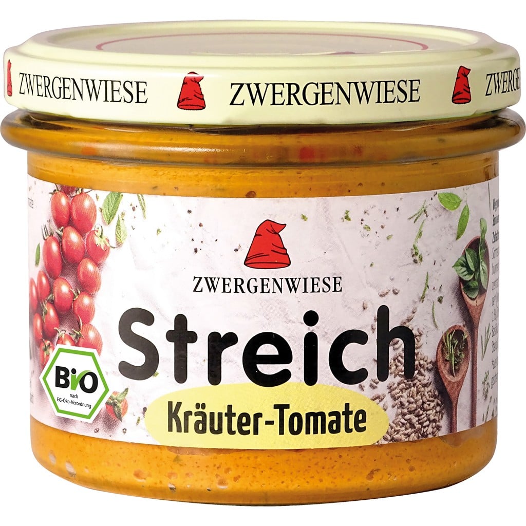 Pate vegetal cu ierburi aromate si tomate fara gluten, eco - Zwergenwiese