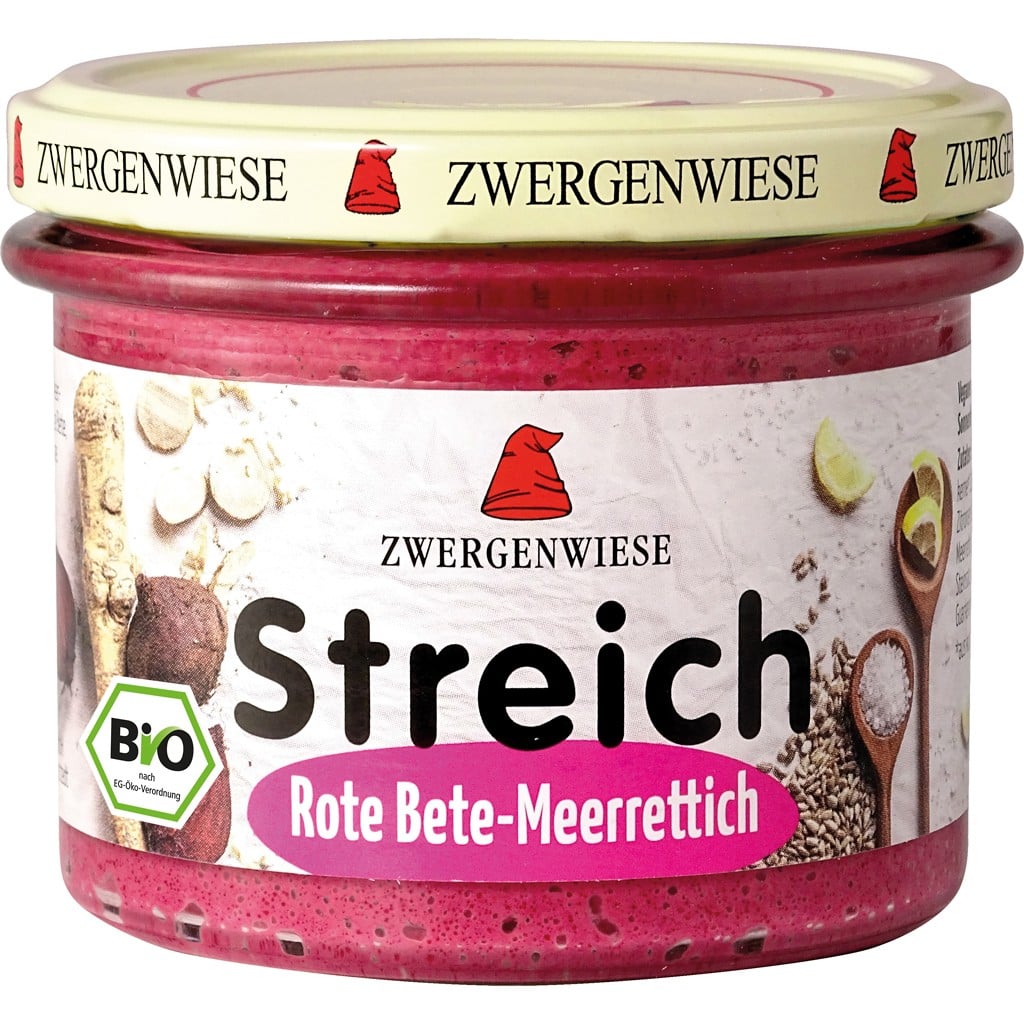 Pate vegetal cu sfecla rosie si hrean fara gluten, eco - Zwergenwiese