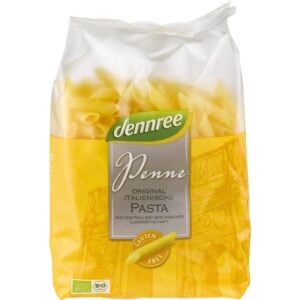 Penne din porumb si orez fara gluten, eco - Dennree