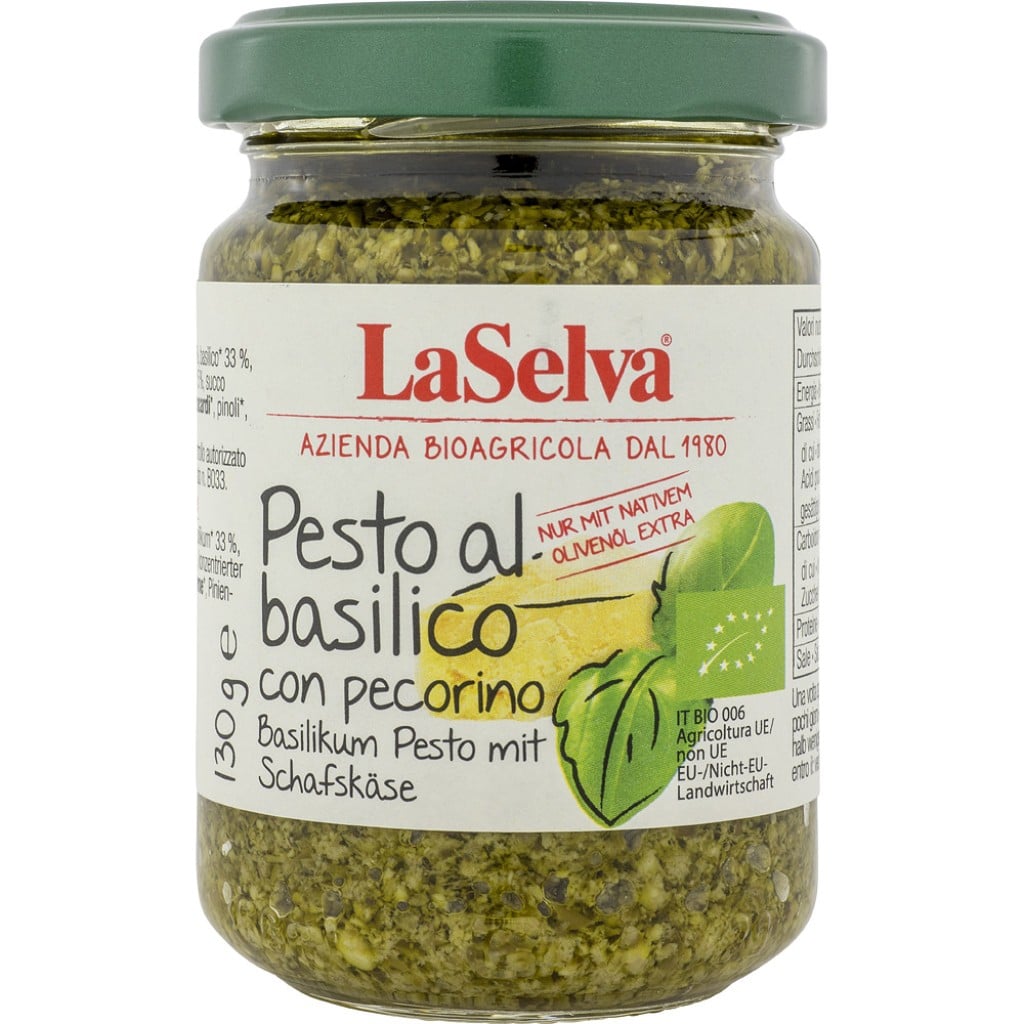 Pesto cu busuioc si Pecorino, eco - LaSelva
