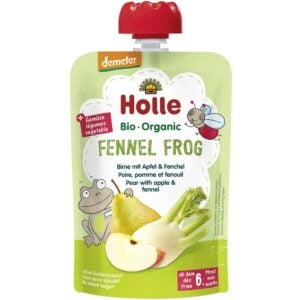 Piure de pere mere si fenicul pentru copii 6 luni, eco - Holle