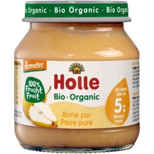 Piure de pere pentru copii 5 luni fara gluten, eco - Holle