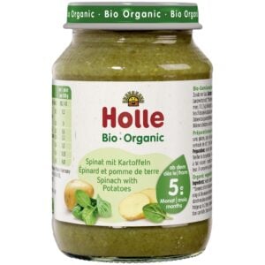 Piure de spanac cu cartofi fara gluten pentru copii 5 luni, eco - Holle
