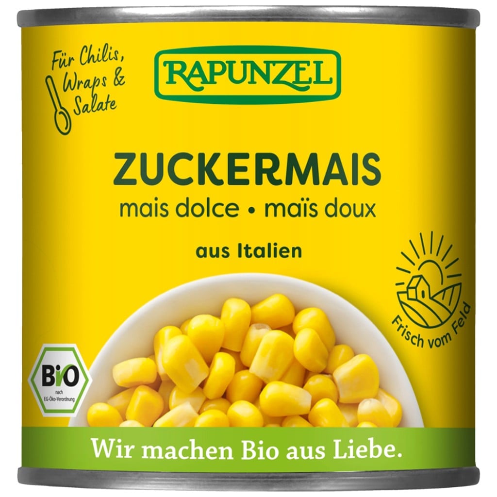 Porumb dulce la conserva, eco - Rapunzel