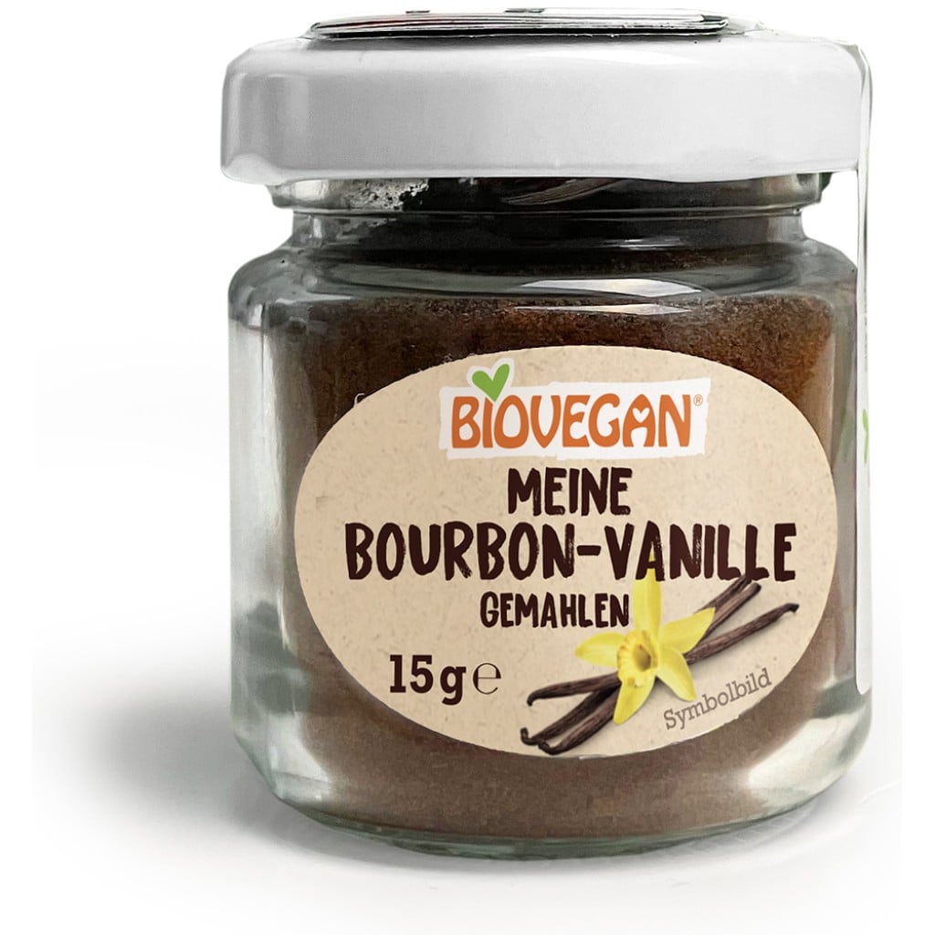 Pudra de Bourbon vanilie, eco - Biovegan