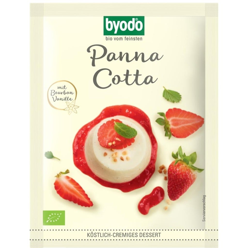 Pudra panna cotta classica fara gluten, eco - Byodo