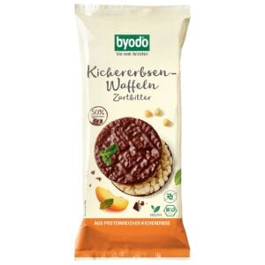 Rondele din naut cu ciocolata amaruie fara gluten, eco - Byodo