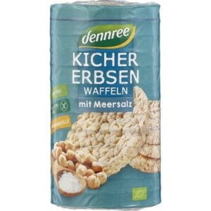 Rondele din naut si orez cu sare de mare fara gluten, eco - Dennree