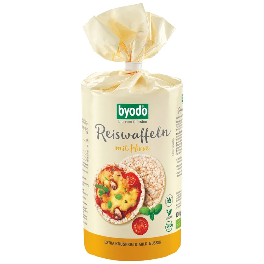 Rondele din orez si mei fara gluten, eco - Byodo