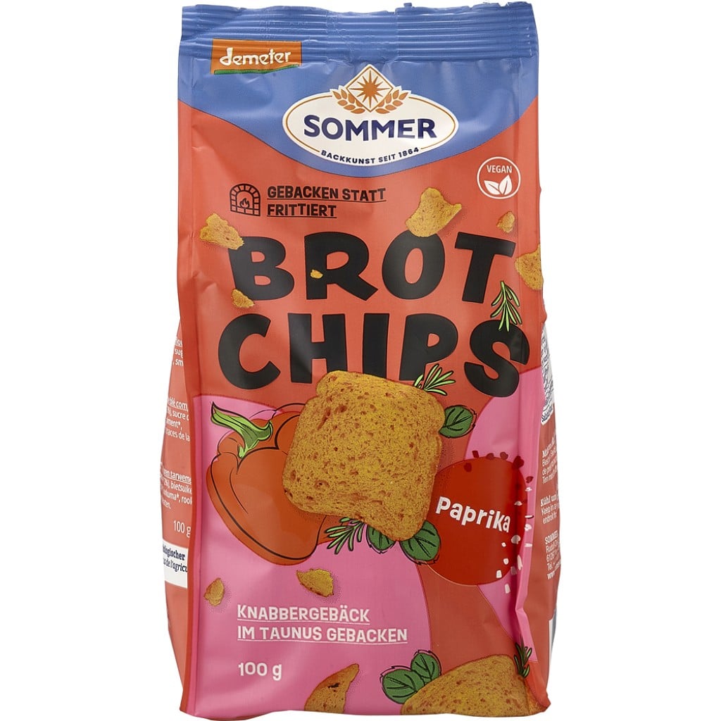 Rondele vegane de paine cu ardei si chili, eco - Sommer