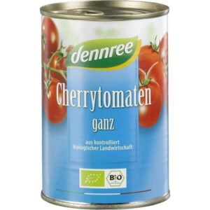 Rosii cherry intregi la conserva, eco - Dennree