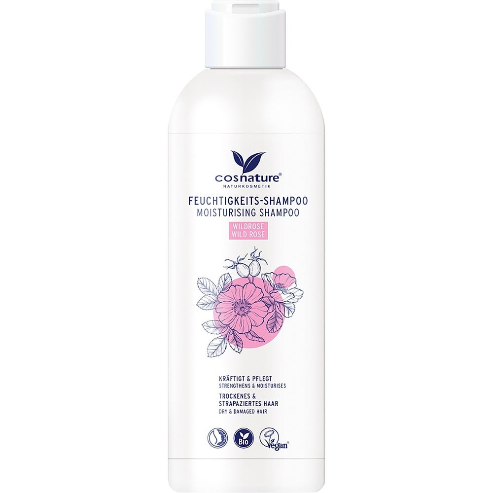 Sampon hidratant cu trandafir salbatic bio - Cosnature