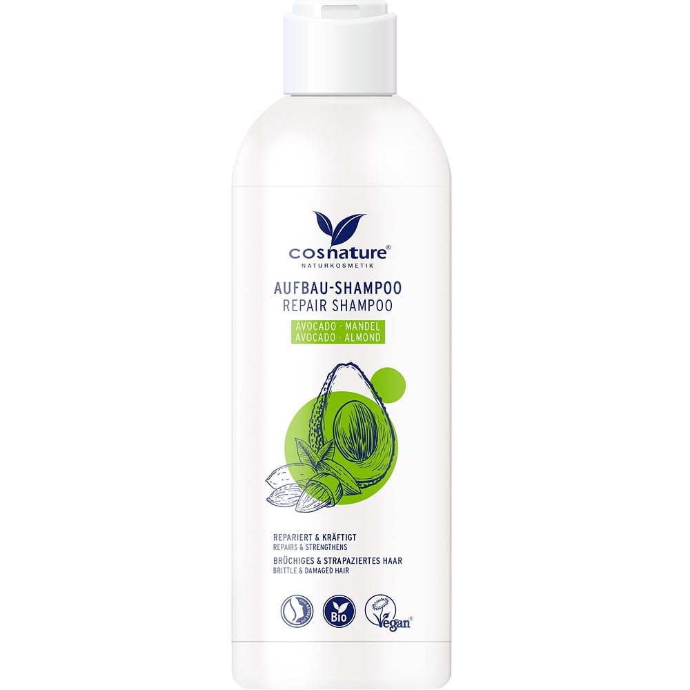 Sampon reparator cu avocado bio si migdale - Cosnature