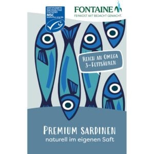 Sardine premium naturale in suc propriu - Fontaine