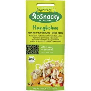 Seminte de fasole Mung pentru germinat, eco - BioSnacky Rapunzel