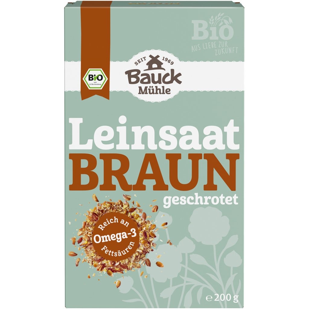 Seminte de in maro zdrobite, eco - BauckHof