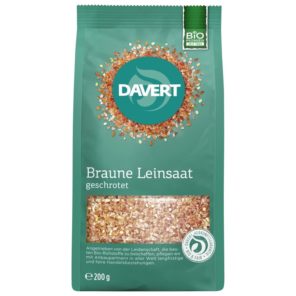 Seminte de in maro zdrobite, eco - Davert