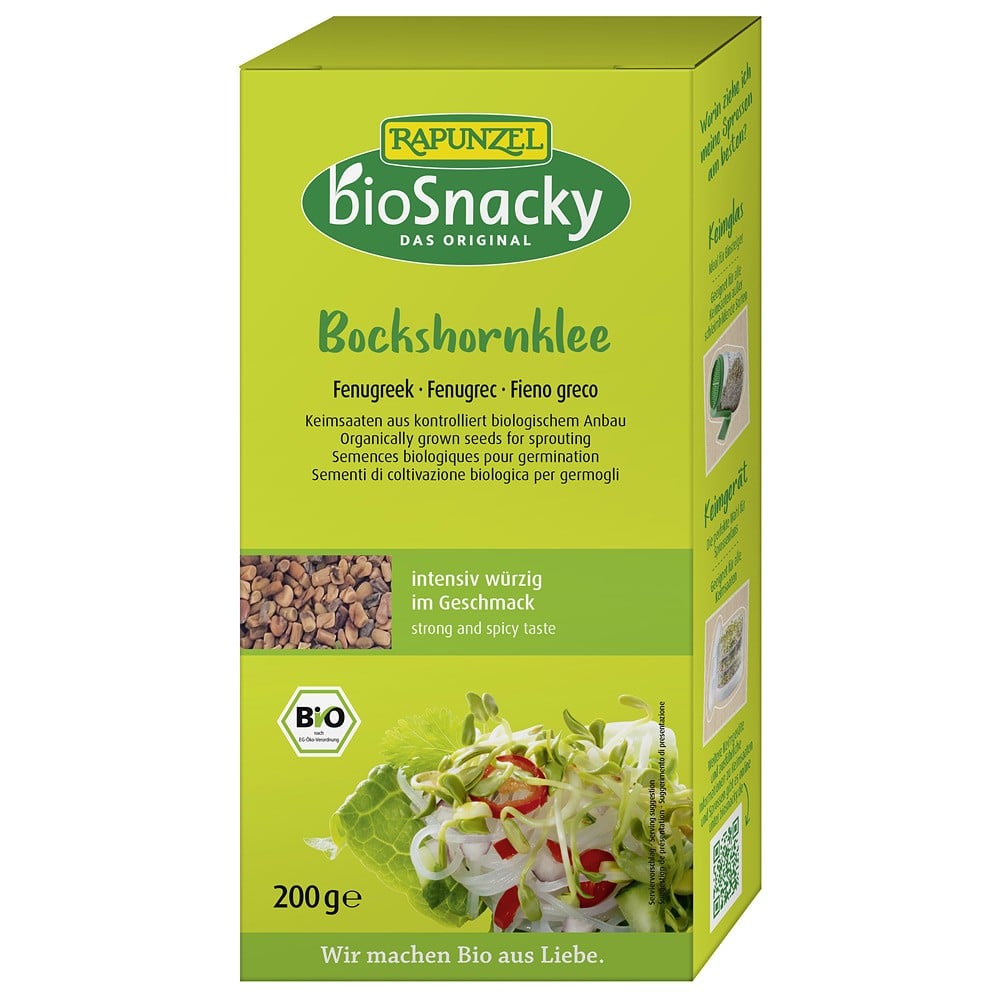 Seminte de schinduf pentru germinat, eco - BioSnacky Rapunzel