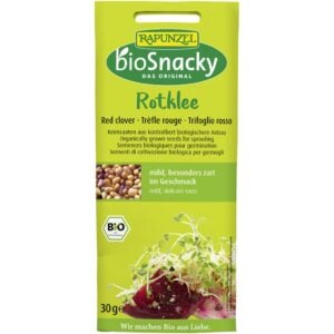 Seminte de trifoi rosu pentru germinat, eco - BioSnacky Rapunzel