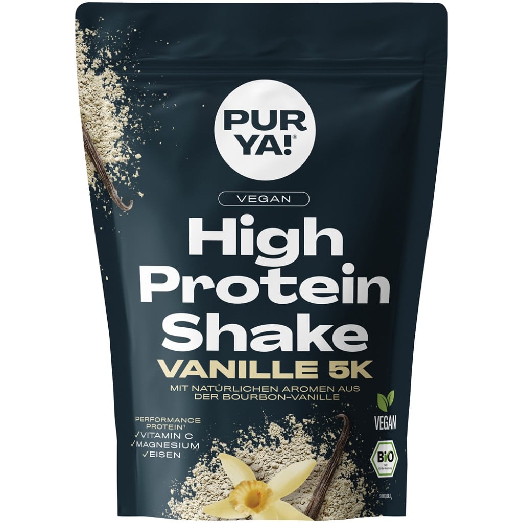 Shake proteic cu vanilie vegan, eco - Purya