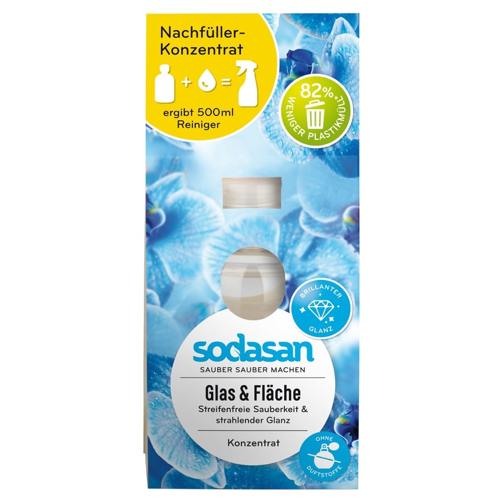 Solutie concentrata pentru curatarea geamurilor - Sodasan