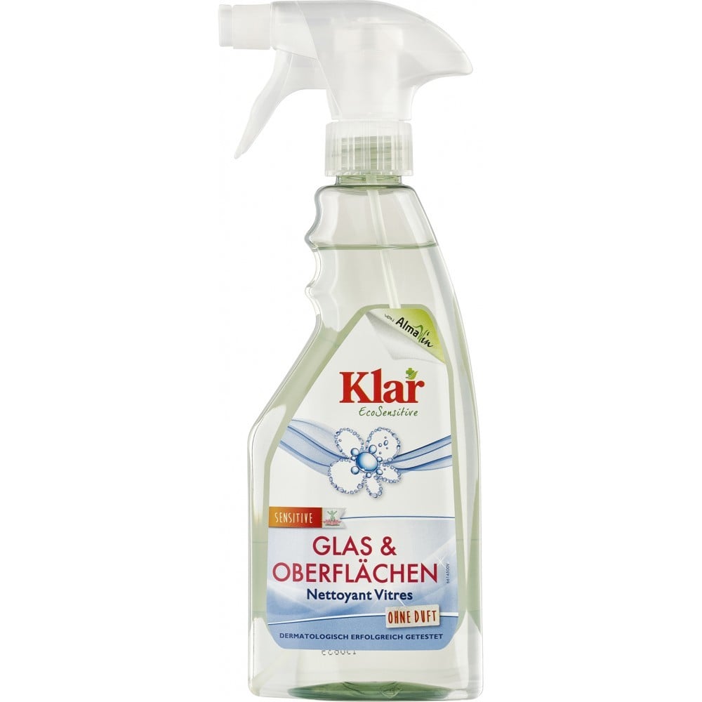 Solutie pentru curatat si degresat suprafete din sticla fara parfum - Klar