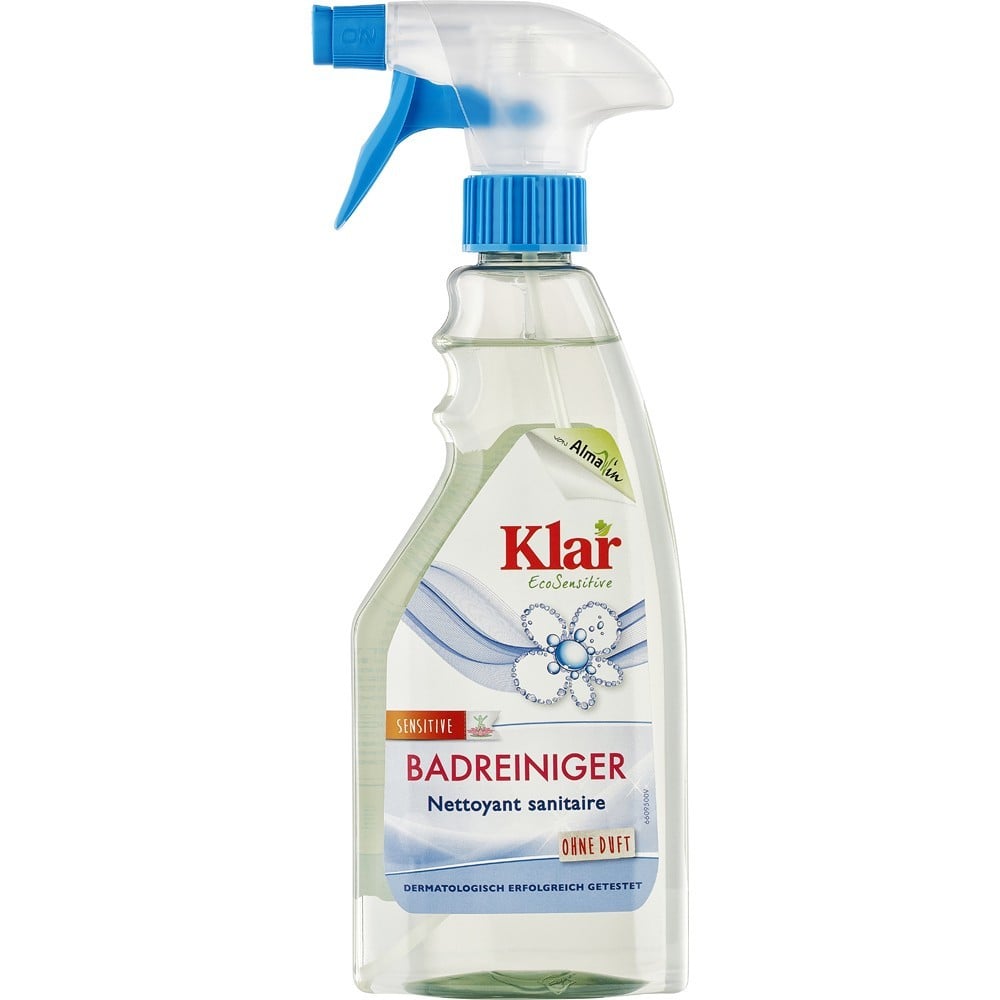 Solutie sensitiv pentru curatat baia cu pulverizator fara parfum - Klar