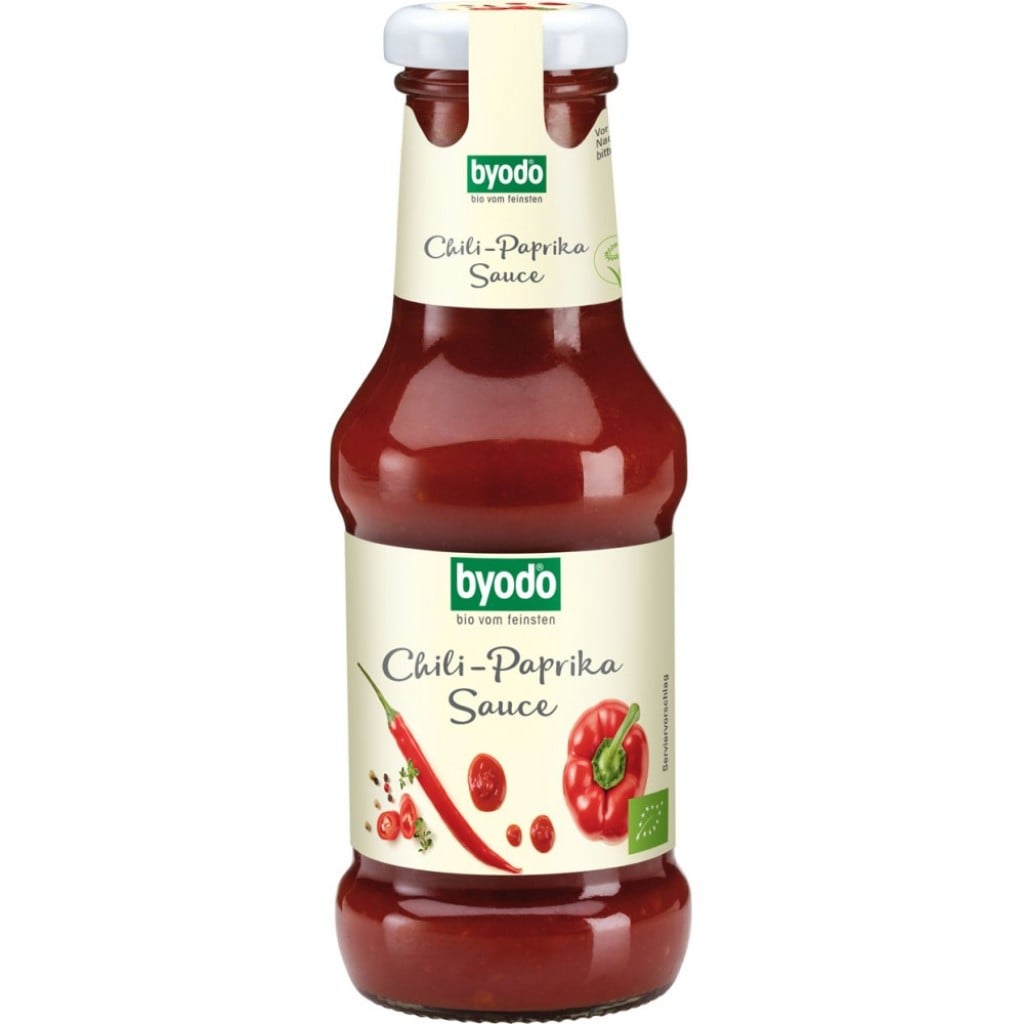 Sos de ardei cu ardei iute fara gluten, eco - Byodo