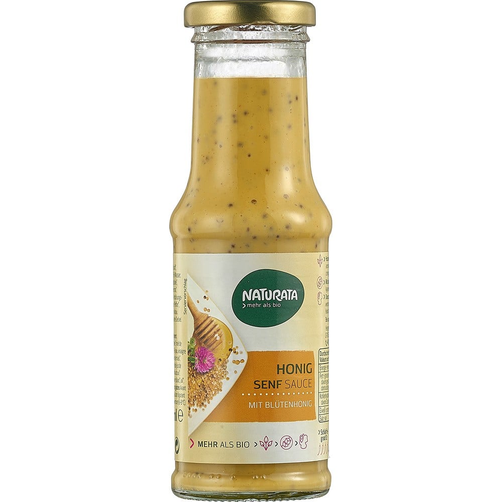 Sos de mustar cu miere fara gluten, eco - Naturata