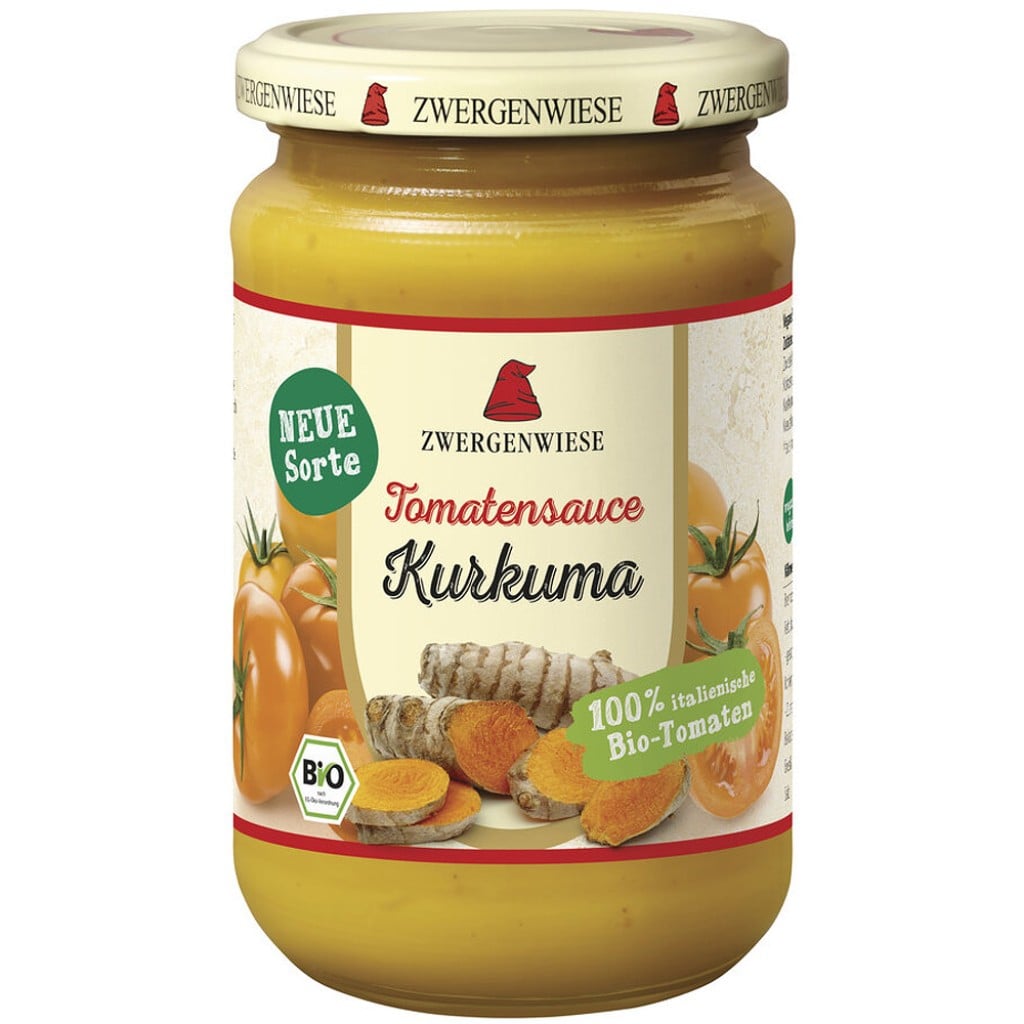 Sos de tomate cu curcuma fara gluten, eco - Zwergenwiese