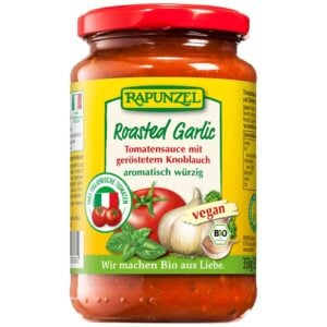 Sos de tomate cu usturoi prajit vegan, eco - Rapunzel