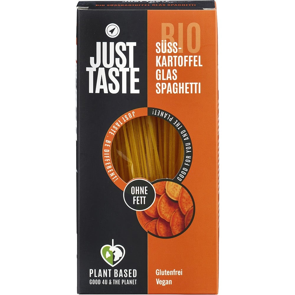 Spaghetti cu cartof dulce si curcuma fara gluten, eco - Just Taste