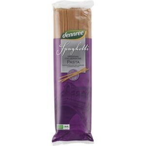 Spaghetti din grau dur integrale, eco - Dennree