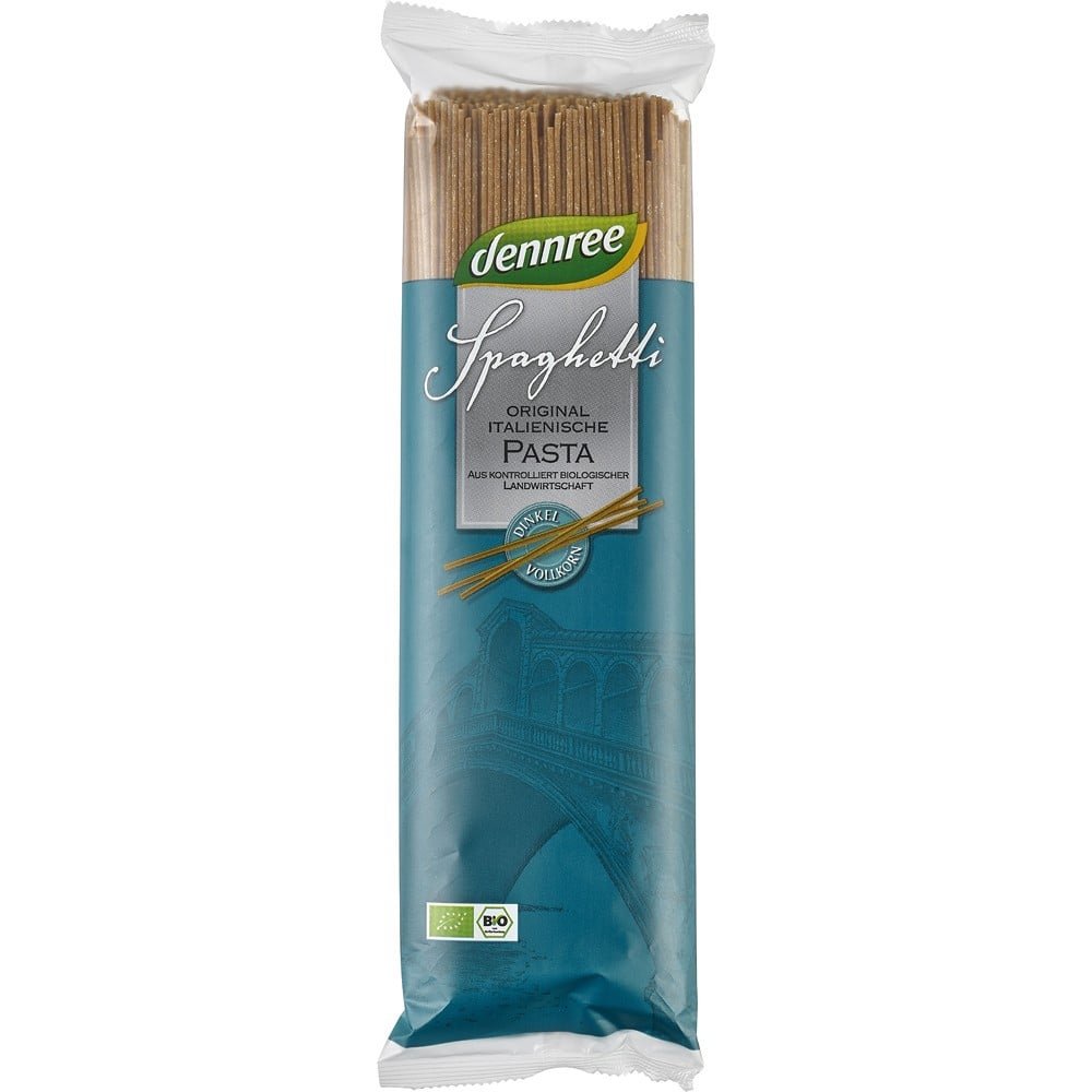 Spaghetti din spelta integrala, eco - Dennree