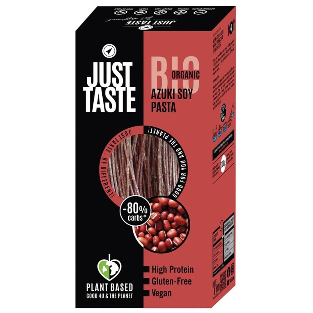 Spaghetti proteice din fasole azuki si soia fara gluten, eco - Just Taste