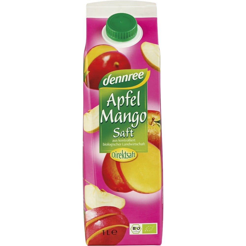 Suc de mere cu mango, eco - Dennree