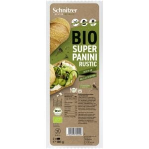 Super panini rustic 2 bucati fara gluten, eco - Schnitzer